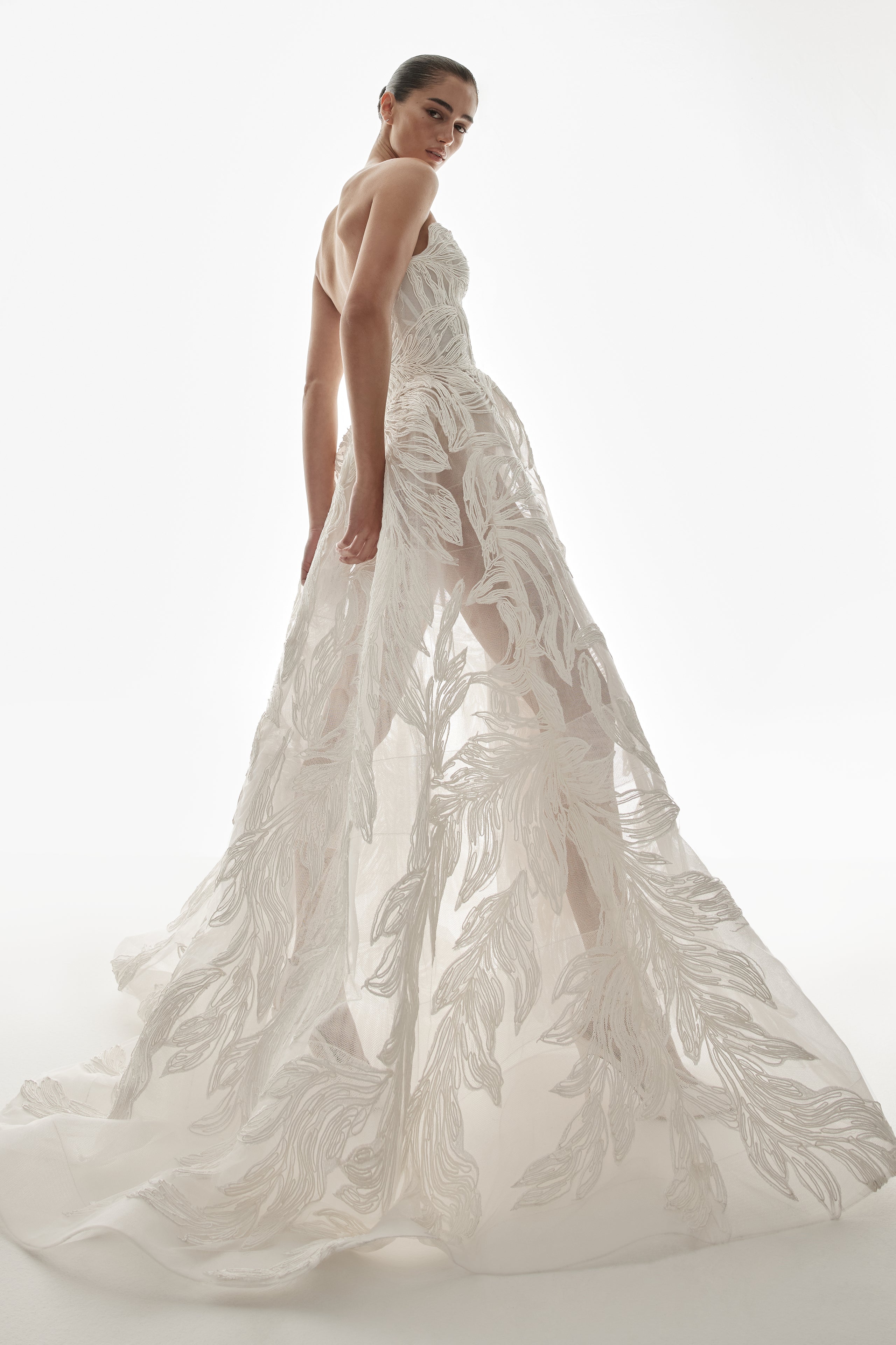 Monique Lhuillier Spring 2026 Bridal - Laurel Gown