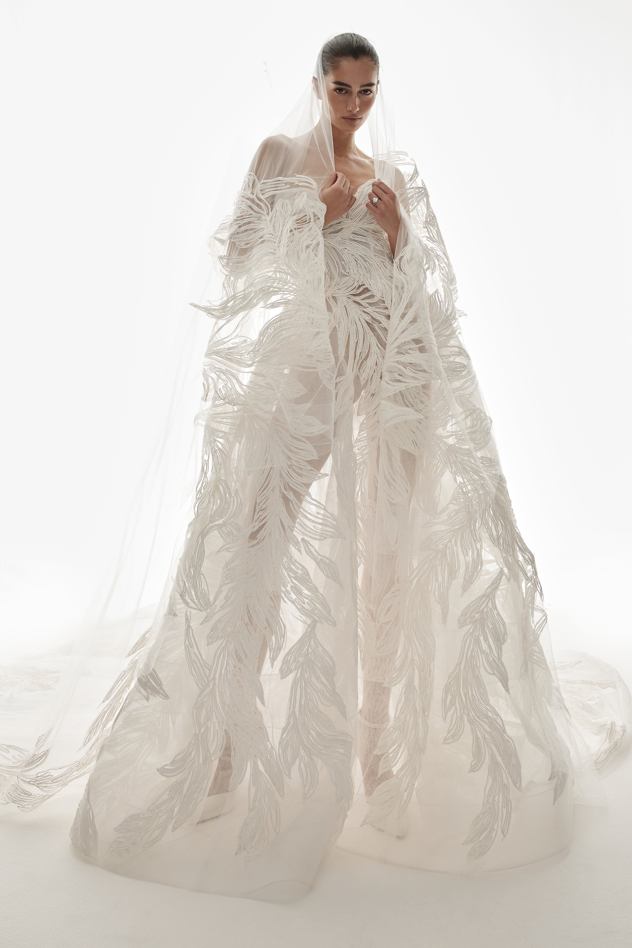 Monique Lhuillier Spring 2026 Bridal - Laurel Gown
