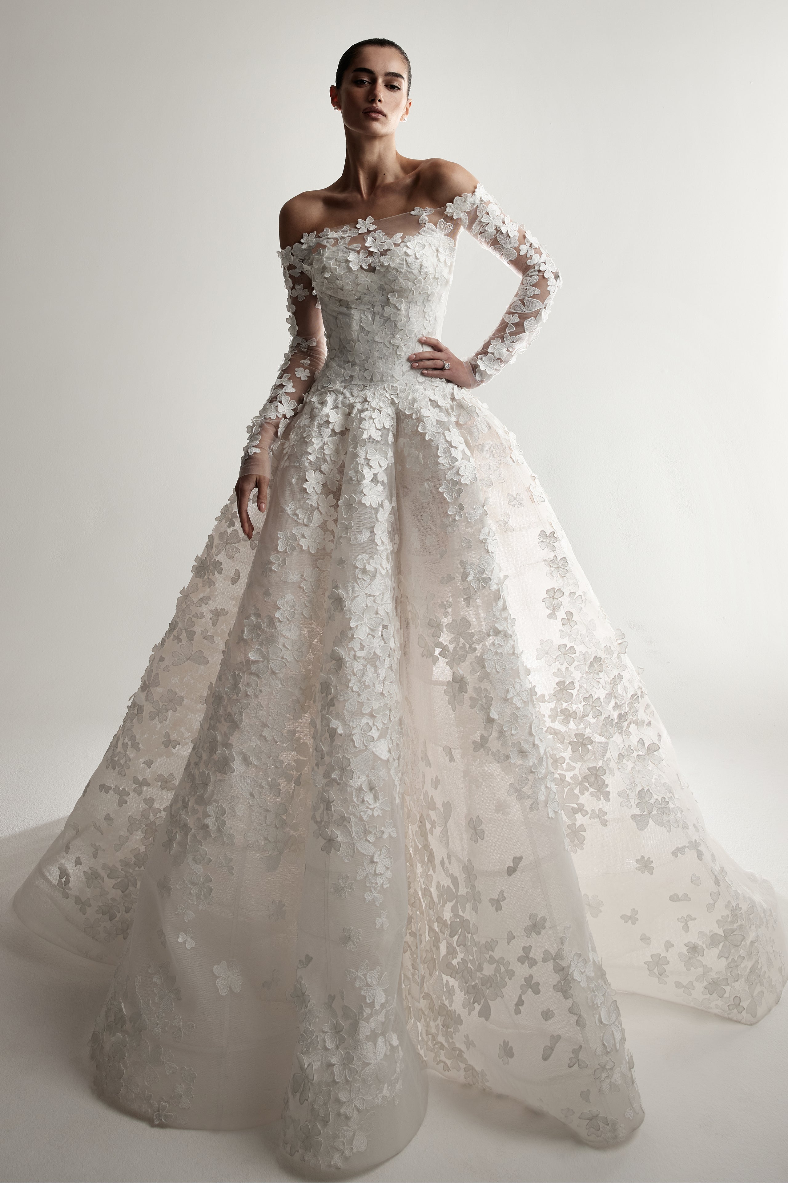 Monique Lhuillier Spring 2026 Bridal - Clover Gown