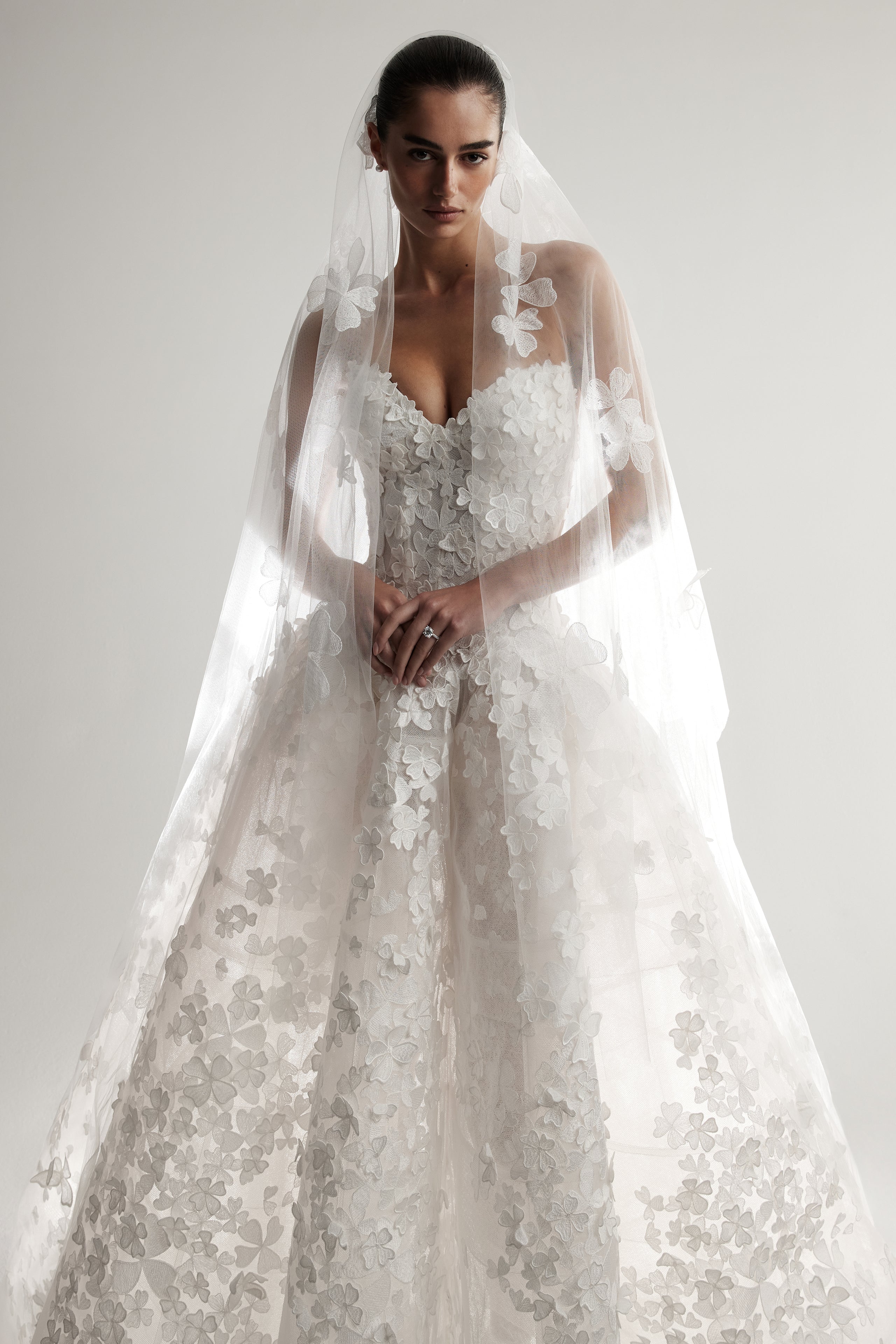 Monique Lhuillier Spring 2026 Bridal - Clover Gown