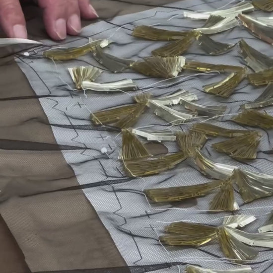 Video of behind the scenes work in our Atelier of our Fall 2025 RTW collection
